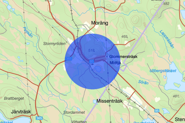 Glommersträsk 04 juni 15.39, Trafikbrott, Arvidsjaur