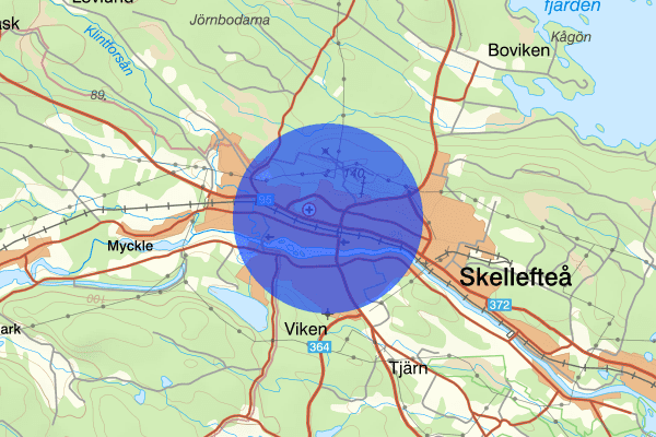 Norrböle 04 juni 16.42, Brand, Skellefteå