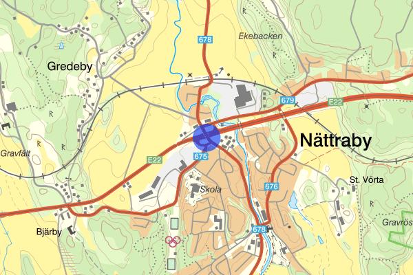 Nättraby E22 05 juni 14.34, Trafikolycka, Karlskrona