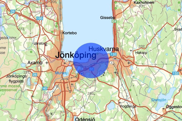 Rosenlund 05 juni 17.09, Våld/hot mot tjänsteman, Jönköping