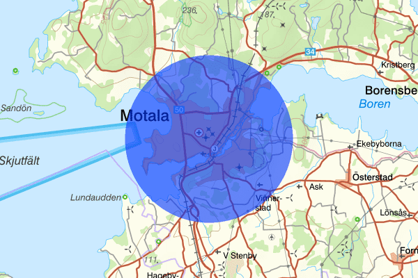 Motala 07 juni 18.00, Trafikolycka, Motala