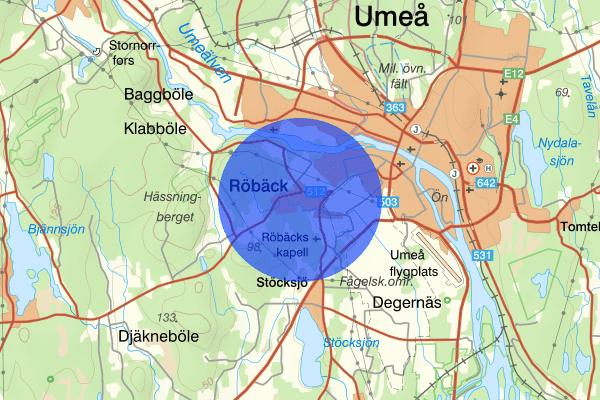 Röbäck 07 juni 18.02, Trafikbrott, Umeå