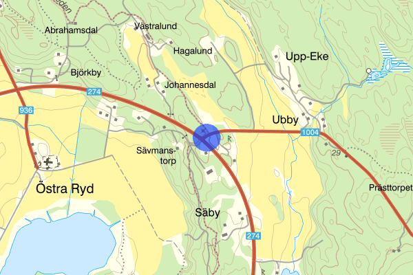 Svinningevägen 07 juni 17.38, Trafikolycka, singel, Österåker