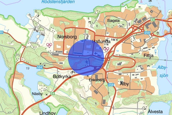 Hallunda 08 juni 12.54, Trafikolycka, Botkyrka