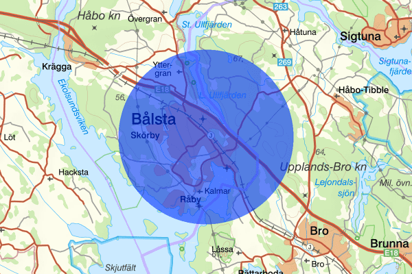 Bålsta 09 juni 01.30, Rattfylleri, Håbo