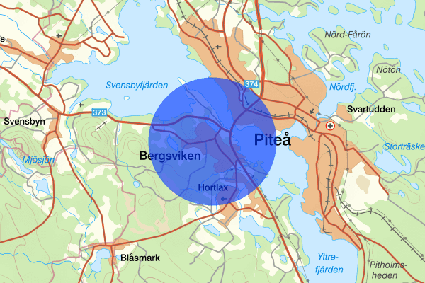 Bergsviken 10 juni 06.35, Rattfylleri, Piteå