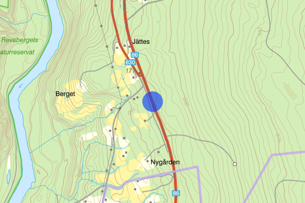 Länsgränsen Jämtland-Västernorrland 11 juni 07.24, Sammanfattning natt, Jämtlands län