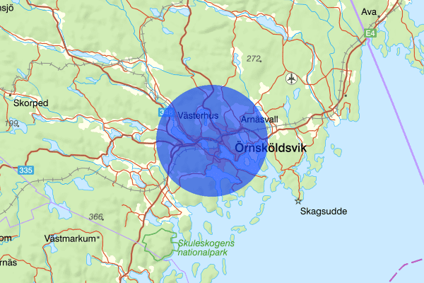 Örnsköldsvik 11 juni 08.00, Trafikolycka, Örnsköldsvik