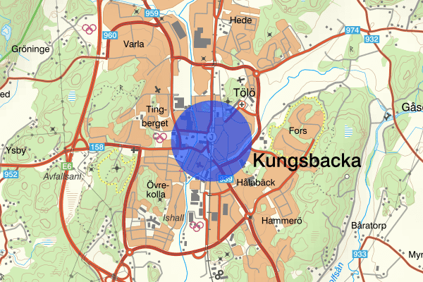 Kungsbacka 11 juni 07.45, Våld/hot mot tjänsteman, Kungsbacka