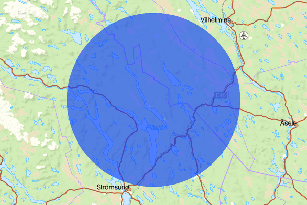 Tåsjö distrikt 12 juni 14.21, Olovlig körning, Strömsund