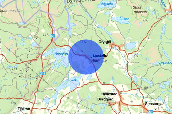 Ljusfallshammar 12 juni 21.25, Rattfylleri, Finspång