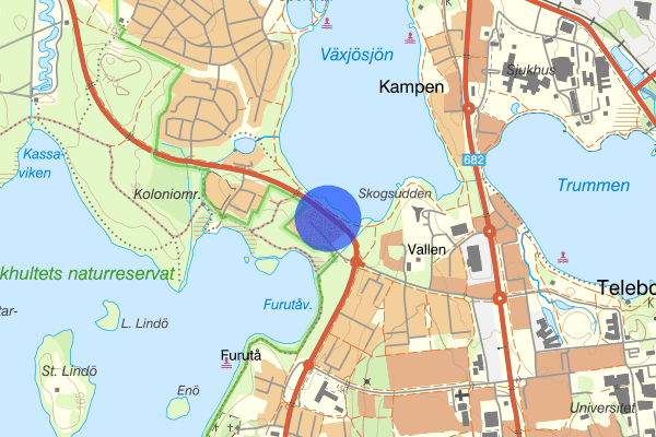 Söderleden 13 juni 01.46, Stöld/inbrott, Växjö