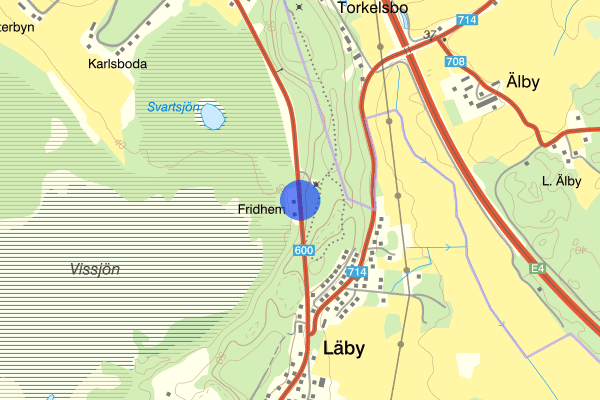 Läby norra 13 juni 14.34, Trafikolycka, personskada, Tierp