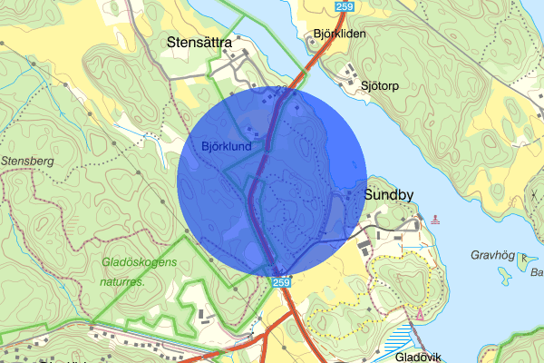 Lännavägen 14 juni 07.13, Utlänningslagen, Huddinge