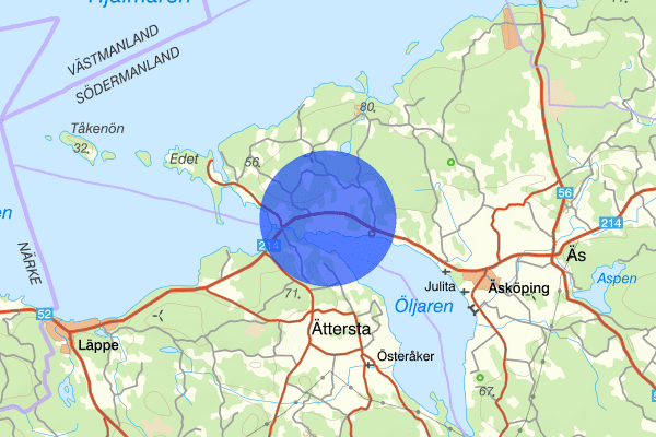 Gimgöl 14 juni 07.45, Trafikolycka, singel, Katrineholm