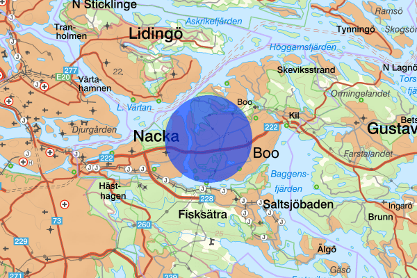 Björknäs 14 juni 17.35, Rattfylleri, Nacka