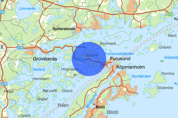 Svartnö 15 juni 17.57, Brand, Norrtälje