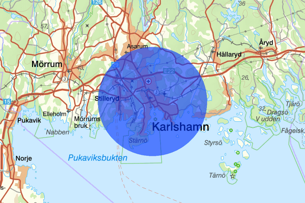 Karlshamn 17 juni 14.43, Trafikolycka, Karlshamn