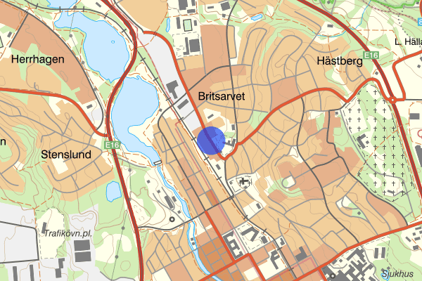 Norra Järnvägsgatan 17 juni 17.35, Trafikolycka, Falun