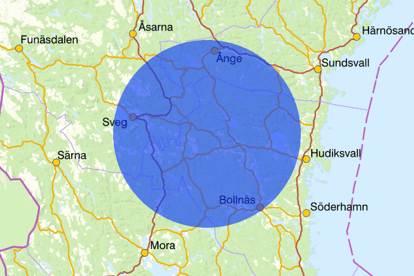  18 juni 01.47, Djur, Ljusdal