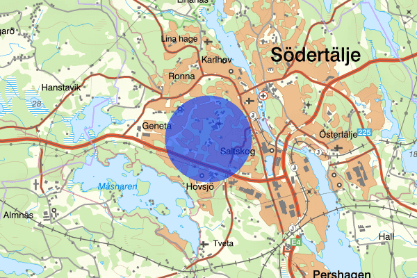 Västergård 19 juni 13.28, Mord/dråp, försök, Södertälje