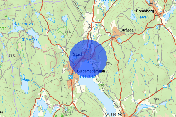 Storå 19 juni 16.34, Trafikbrott, Lindesberg