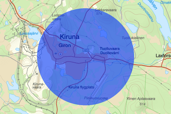 Kiruna 20 juni 10.31, Övrigt, Kiruna