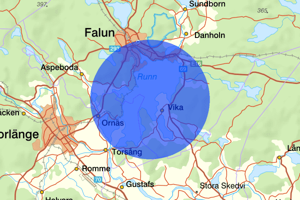 Runn 20 juni 19.02, Sjölagen, Falun