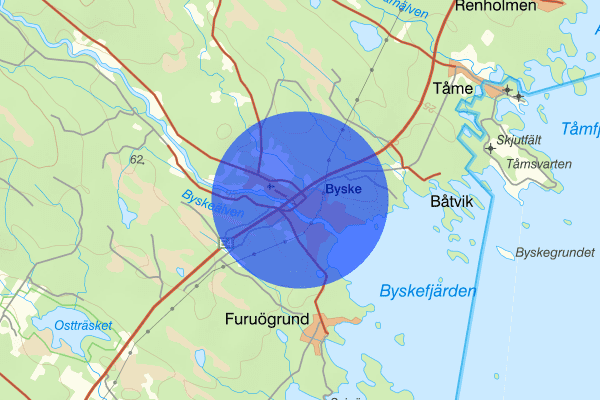 Byske 21 juni 10.53, Trafikolycka, Skellefteå