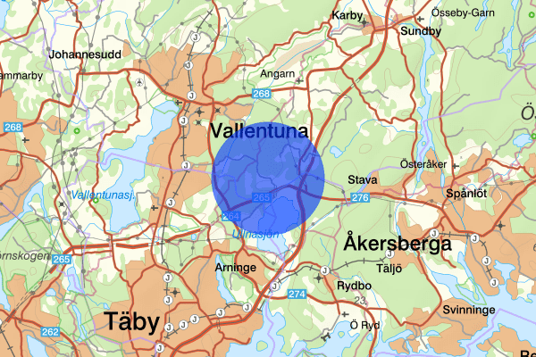 Lövsättra 21 juni 19.09, Brand, Vallentuna