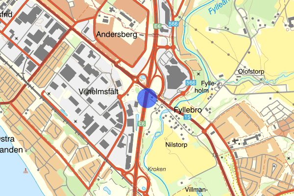 Trafikplats Halmstad Södra 22 juni 07.00, Sammanfattning kväll och natt, Hallands län