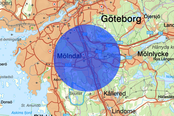 Mölndal 24 juni 15.22, Trafikolycka, Mölndal