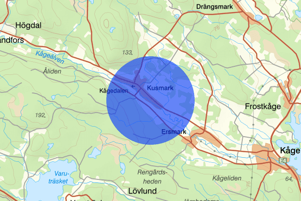 Södra Kusmark 24 juni 14.55, Trafikolycka, Skellefteå