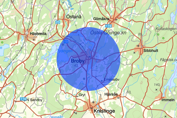 Broby 24 juni 16.46, Våld/hot mot tjänsteman, Östra göinge