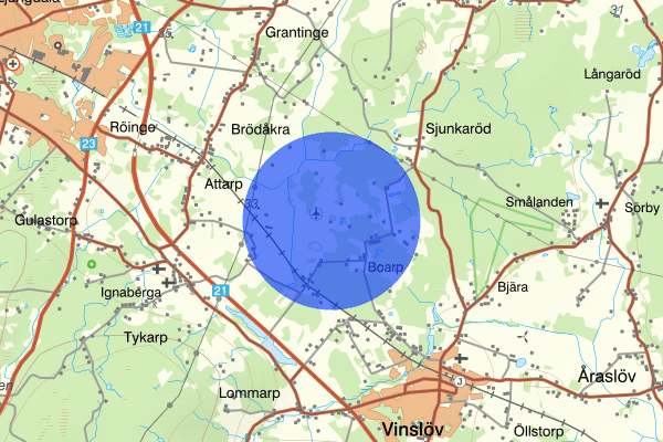 Hässleholms flygplats 27 juni 06.41, Misshandel, Hässleholm