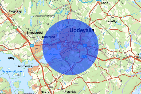 Uddevalla 27 juni 07.09, Trafikolycka, personskada, Uddevalla