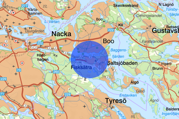 Fisksätra 26 juni 23.15, Misshandel, grov, Nacka