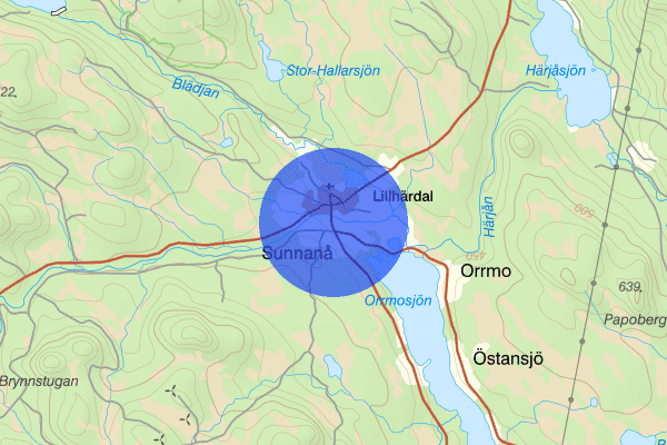 Lillhärdal 27 juni 15.16, Trafikolycka, Härjedalen