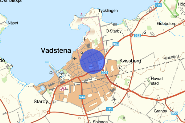 Motalagatan 28 juni 14.51, Trafikolycka, personskada, Vadstena