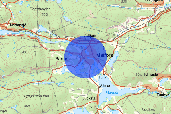 Matfors 28 juni 15.12, Trafikolycka, Sundsvall