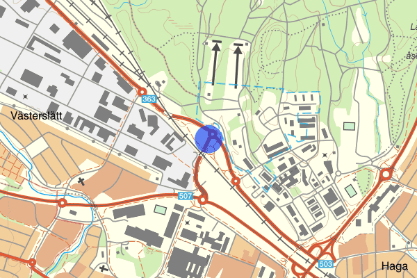 Bomvägen 29 juni 09.41, Trafikkontroll, Umeå