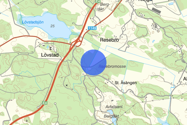 Norra Östergötlands Järnvägar 30 juni 08.00, Sammanfattning natt, Östergötlands län