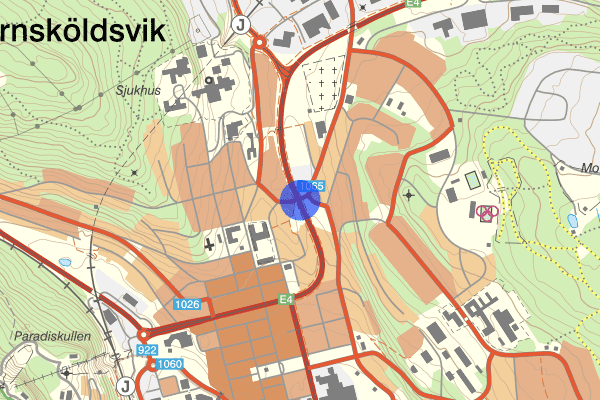 Centralesplanaden 01 juli 13.51, Trafikolycka, Örnsköldsvik