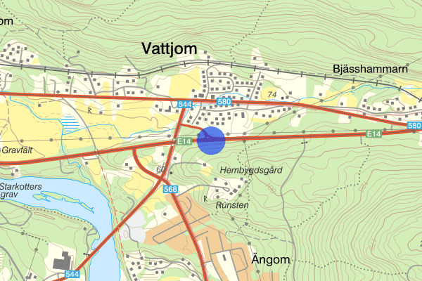 E14 Vattjom 01 juli 15.13, Rattfylleri, Sundsvall