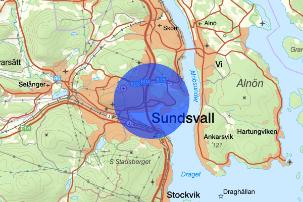 Skönsberg 03 juli 07.48, Trafikkontroll, Sundsvall