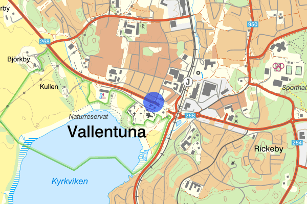 Väsbyvägen 04 juli 14.28, Trafikolycka, personskada, Vallentuna