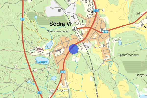 Södra Storgatan 04 juli 15.30, Trafikolycka, Vimmerby