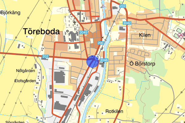 Skövdevägen 07 juli 15.08, Trafikolycka, Töreboda