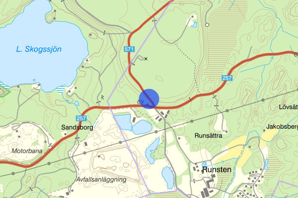 Pålamalmsvägen 07 juli 14.42, Trafikolycka, personskada, Haninge