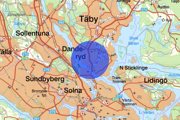 Mörby 09 juli 03.00, Rattfylleri, Danderyd